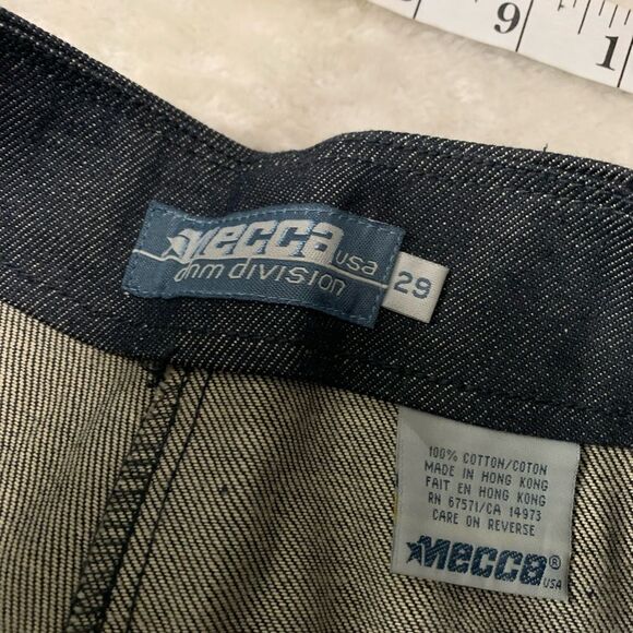 Mecca‎ Womens Denim Jeans Size 29x30 Pants Size Zip - Picture 7 of 8